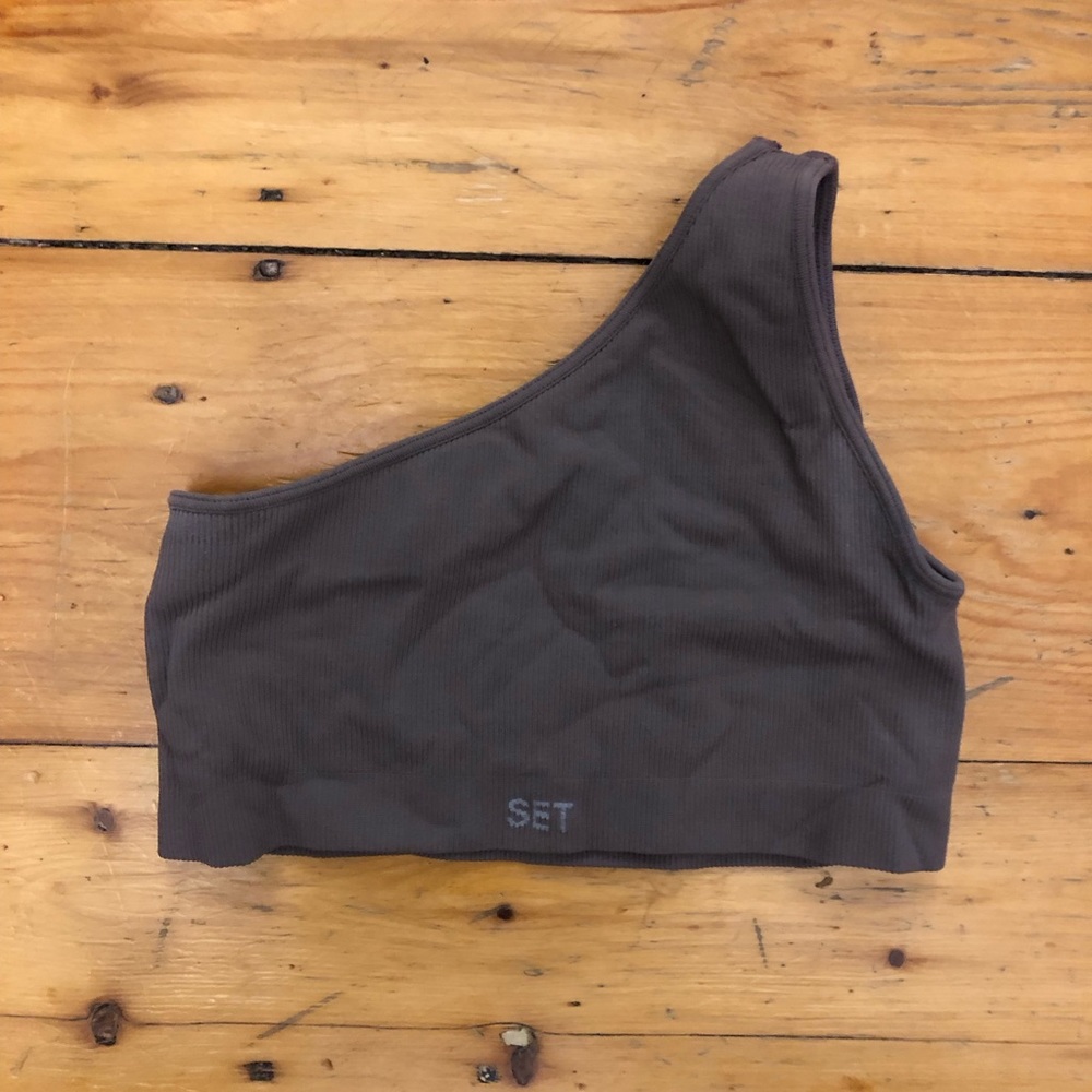 SET ACTIVE one shoulder bra